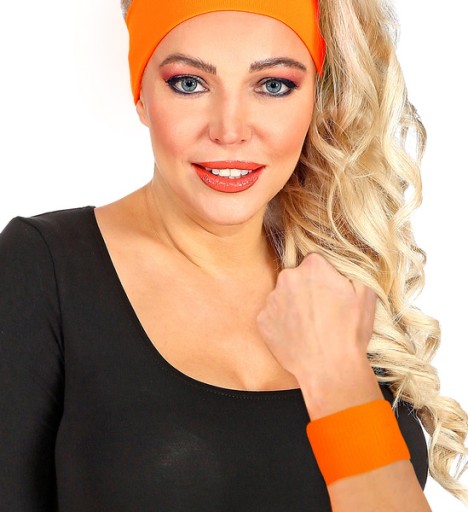 ORANŽOVÉ NÁRAMKY 2 KS. 80-TE ROKY