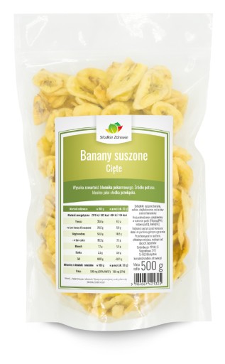 BANÁNOVÉ ČIPSKY banán sušený BEZ KONZERVANTOV 500g