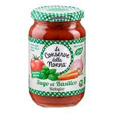 Paradajková omáčka so sójou Sugo al Basilico BIO 350g - Conserve della Nonna