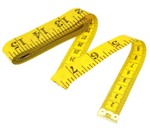 KRAJČÍRSKY CENTIMETROVÝ METER 150CM ODOLNÉ KLASICKÉ MERANIE