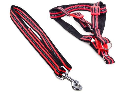 POstroj pre PSA MAČKU + REFLEXNÉ VODÍTKO 2,5 cm