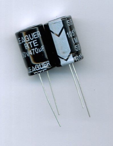 470uF 50V NÍZKY ESR 470 µF 50 V (10 KS) ELEKTROLYTICKÝ KONDENZÁTOR