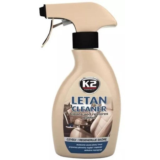 K2 Letan Cleaner prípravok na čistenie kože 250 ml