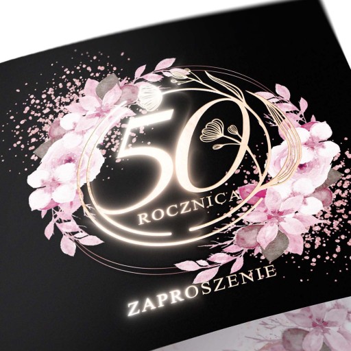 Pozvánka na 50. výročie svadby, zlaté výročie