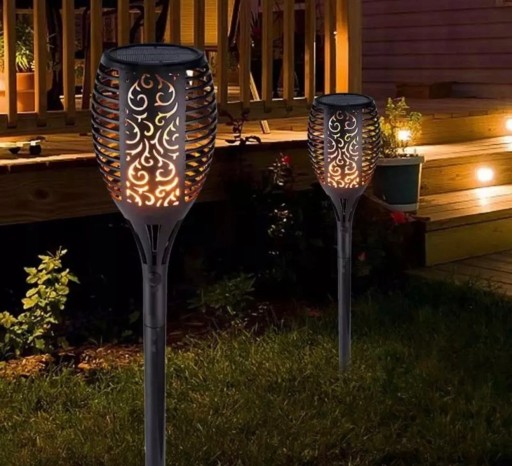 LED solárne svietidlo LATERN DRIVEN TORCH plameň 50cm