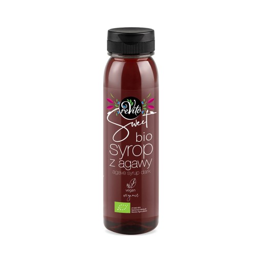 Tmavý bio agávový sirup 250ml - ReVito