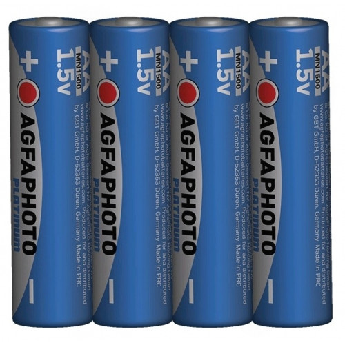 4x AGFAPHOTO BATÉRIA AA LR06 LR6 1,5V ALK.
