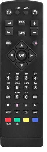 UNIVERSAL REMOTE NC+ X1 nBOX nBOX RECORDER mediaBOX BATERIE ZDARMA