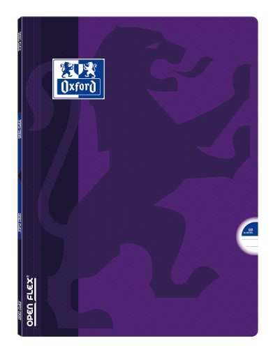 OXFORD OPENFLEX NOTEBOOK A4 60 listov LINE obal vyrobený z Open Flex polypropylénu