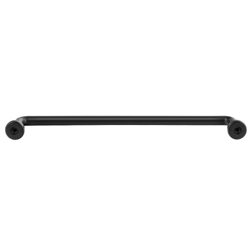 Nábytková úchytka LOFT BLACK MATT, rúrka 160 mm, odolný kov
