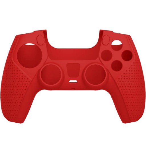Skin Case Cover pre ovládač PS5 červený