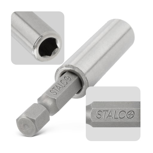 Magnetický držiak pre bity STALCO 1/4″ 60 mm
