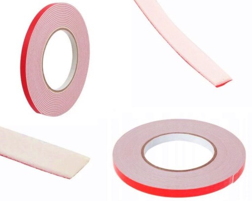 Obojstranná penová lepiaca páska na LED 10mm 10m