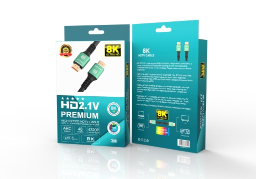 Kábel HDMI 2.1 Kábel 8K UHD 4K/144Hz 1,5M 4320P