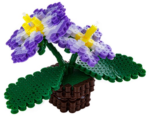 Zažehľovacie korálky 3D VZORKY Kvetinové zažehľovacie korálky DOPLNKY