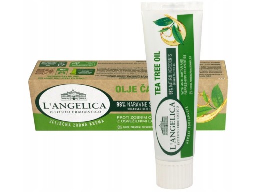 L'Angelica Tea Tree Oil Zubná pasta Tea Tree Oil 75 ml