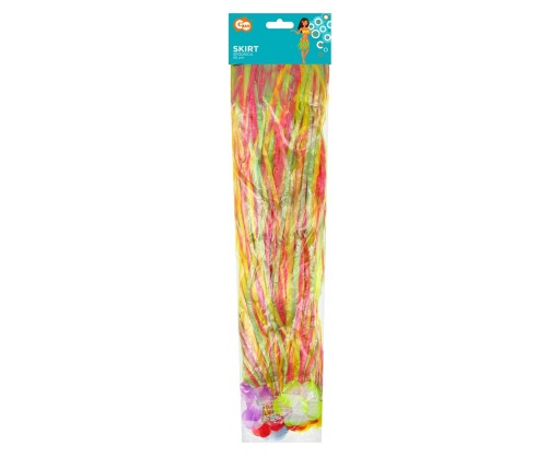 FAREBNÁ HAWAJSKÁ SUKŇA ALOHA PARTY kvety HAWAII 45cm