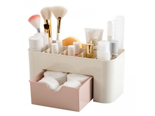 ORGANIZÉR BOX NA KOZMETIKU, ŠPERKY, HODINKY