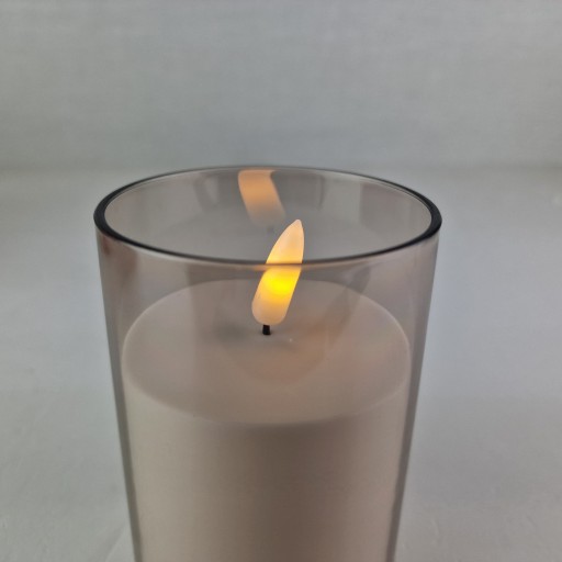 LED DEKORATÍVNA SVIEČKA EFEKT PLAMEŇA VLOŽKA BATÉRIE SVIEČKY 10CM