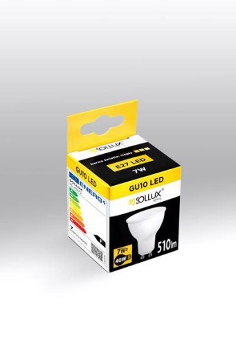 GU10 LED žiarovka 7W 3000K - 510lm