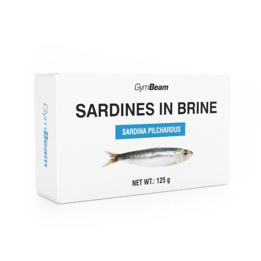 SARDINKY V MARIED RYBIE PROTEÍN S VYSOKÝM PROTEÍNOM V KONZE - GymBeam 125g