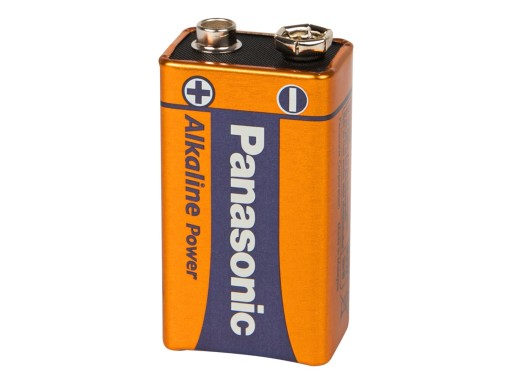 HRAČKY NA ALKALICKÉ BATÉRIE PANASONIC 9V 6F22 R9