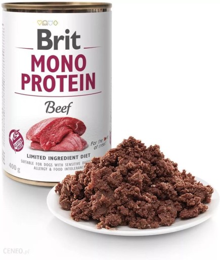 Brit Mono Protein Hovädzie 400g Maltské