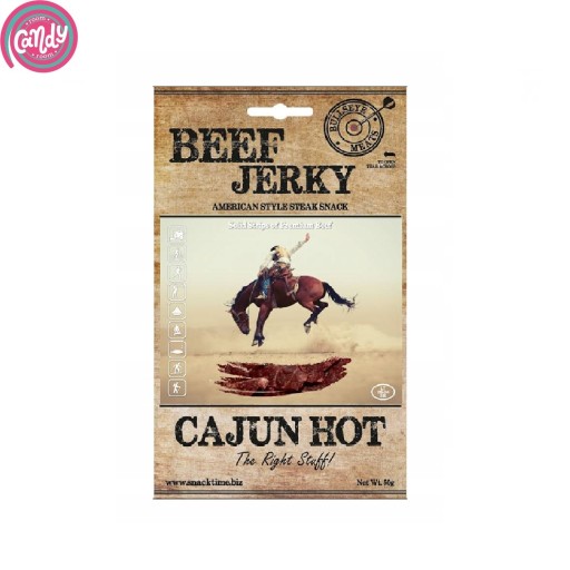 Bullseye Meats Beef Jerky Cajun Hot