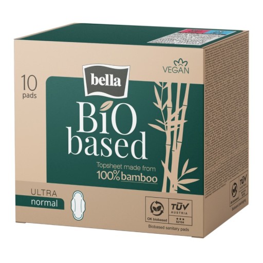 Bella Bio Based Normal hygienické vložky 10 ks.
