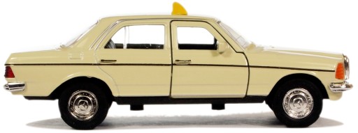 WELLY MERCEDES-BENZ E CLASS W123 TAXI 1:34 NOVINKA