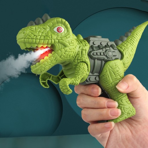 PARA DÝCHANIE DINOSAUR STREĽBA ŽIARENÁ PISTOLE T-REX INTERAKTÍVNA