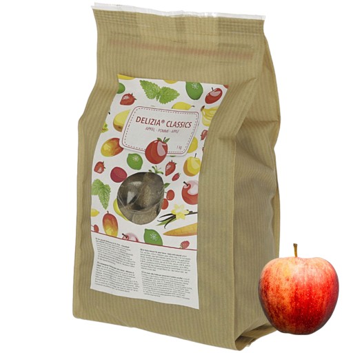 Pochúťky pre kone, cukríky, lahôdky, vitamíny Delizia Classic jablko 1kg