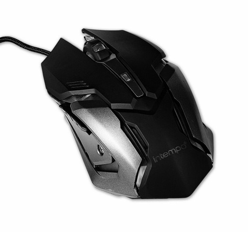 HERNÁ MYŠ PRE HRÁČOV LED RGB 2400 dpi