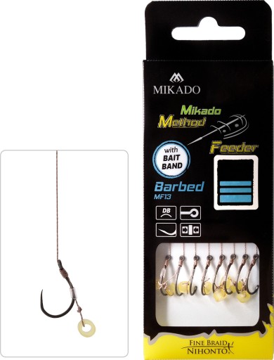 Mikádo Method náväzce Gumička MF13, pletená šnúra 8/0,14