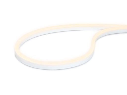 LED pás 230V 2835 1m IP68 NEON Teplá biela