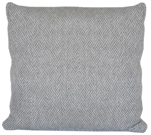 Obliečka na vankúš Greta 40x40 vrkoč sivá