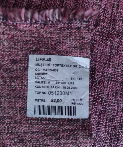 čalúnenie vres melange mars cena za 0,5m OB20