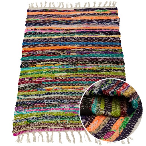 TKANINY KOBEREC, FAREBNÝ, SVETOVÝ, STRABÁK, MIX BOHO, 40x60cm