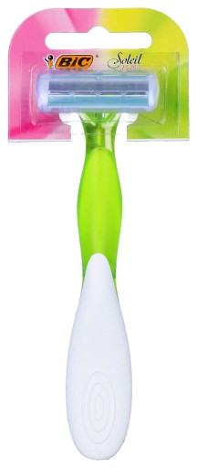 Opätovne použiteľný holiaci strojček 4 ČEPEĽKY Bic Soleil Bella Colors 1 ks.
