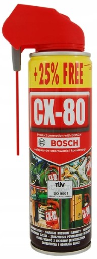 CX-80 250 ml udržuje mazivá Uľahčuje štartovanie