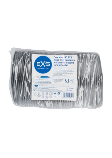 EXS REGULAR klasické kondómy, nasadené, zvlhčené, sada 25 ks.