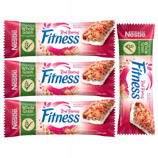 Tyčinka Nestle Fitness Red Berries Bar 4x23,5g