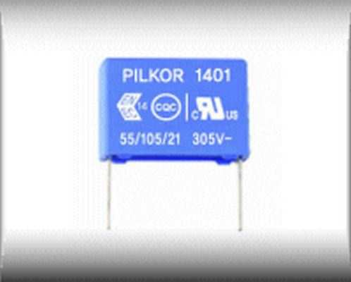 Kondenzátor 33nF 305V~ X2 0,033uF Pilkor 10 ks.