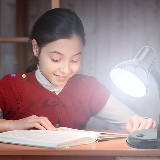 NASTAVITEĽNÁ ŠKOLSKÁ STOLNÁ LAMPA NA NOC