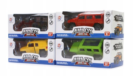 OFF-ROAD auto JEEP s pružinovým odpružením
