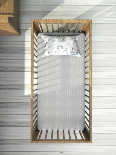 JERSEY BAVLNA PREStieradlo 120x60cm BABYMAM