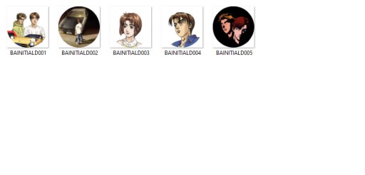 Počiatočné D Manga Anime špendlíky, ZO KTORÝCH SI VYBERÁTE