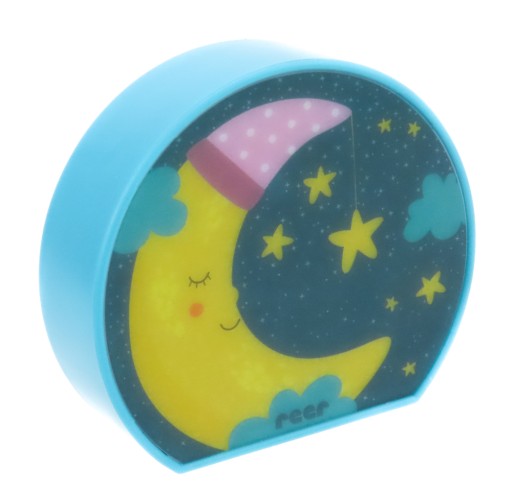 BATÉRIOVÉ NAPÁJANÉ LED NOČNÁ LAMPA PRE DETI S MESIACOM