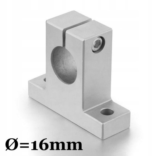 SK 16 DRŽÁK KONCOV HRIADEĽA LINEÁRNY CNC FI 16MM