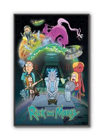 Rick And Morty Toilet Dobrodružný plagát 61x91,5 cm